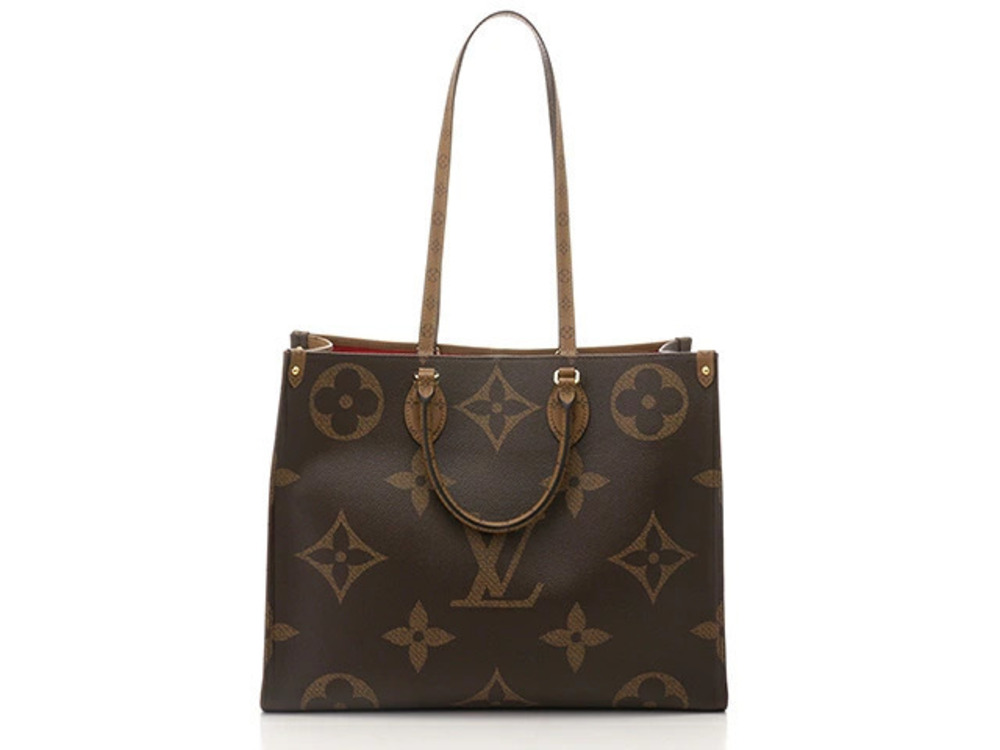 LOUIS VUITTON Tote Bag On The Go Giant Monogram